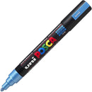 Uni Pc-5M Posca Poster Marker Medium Bullet Tip 2.5Mm Metallic Blue PC5MMETBL - SuperOffice