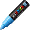 Uni Pc-7M Posca Poster Marker Medium Bullet Tip 4.5Mm Light Blue PC7MLB - SuperOffice