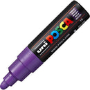 Uni Pc-7M Posca Poster Marker Medium Bullet Tip 4.5Mm Violet PC7MV - SuperOffice