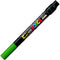 Uni Pcf-350 Posca Poster Marker Brush Tip 1-10Mm Green PCF350GN - SuperOffice