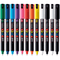 Uni Posca Coloured Marker 1mm Assorted Colours Box 12 PC-1MR PC1MR12A - SuperOffice