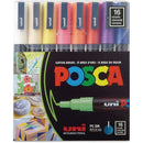 Uni Posca PC5M Paint Markers Medium Bullet Tip 16 Colours Pack PC5M16C - SuperOffice