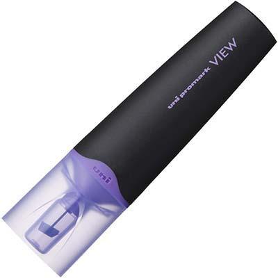 Uni Promark View Highlighter Chisel Fluoro Violet USP-200V - SuperOffice