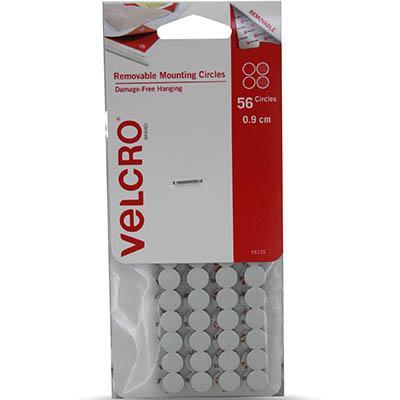 Velcro Brand Removable Mounting Circles 9Mm Pack 56 95226 - SuperOffice