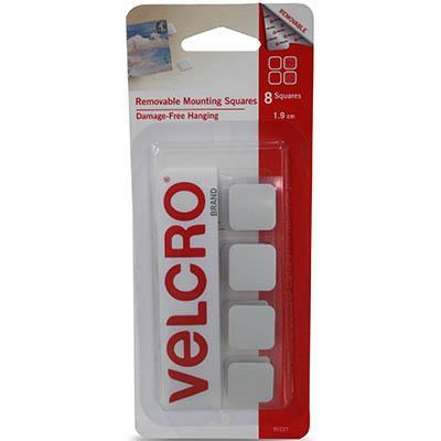 Velcro Brand Removable Mounting Squares 19Mm Pack 8 95227 - SuperOffice