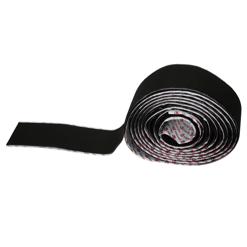 Velcro Brand Stick-On Heavy Duty Hook And Loop Tape Roll 50mmx2.5m Black 25584 - SuperOffice