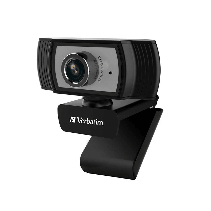 Verbatim 1080p Full HD Webcam Black/Silver 66614 - SuperOffice