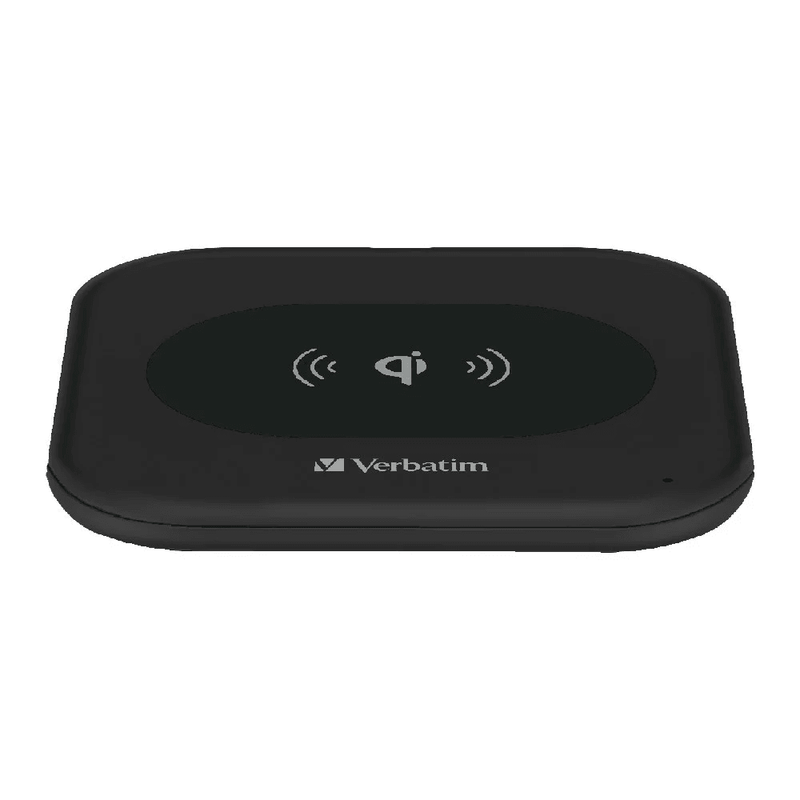 Verbatim 15w Wireless Charger Space Grey 66597 - SuperOffice