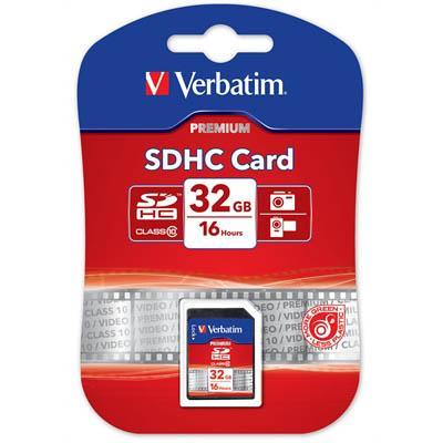 Verbatim Class 10 Sdhc Memory Card 32Gb 43963 - SuperOffice