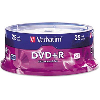 Verbatim Dvd+R 4.7Gb 16X Spindle Pack 25 95033 - SuperOffice