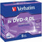 Verbatim Dvd+R 8.5Gb 8X Duel Layer Jewel Case Pack 5 43541 - SuperOffice