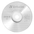 Verbatim DVD-R CD Discs 4.7GB 16X Pack 5 Blank 95070 (5 Discs) - SuperOffice
