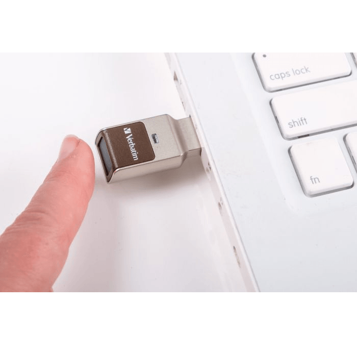 Verbatim Fingerprint Secure USB Flash Drive 3.2 32GB Data Encryption 49337A 49337A - SuperOffice