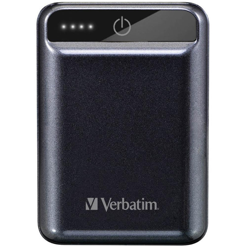 Verbatim Pocket Power Bank 10000Mah Black 65791 - SuperOffice