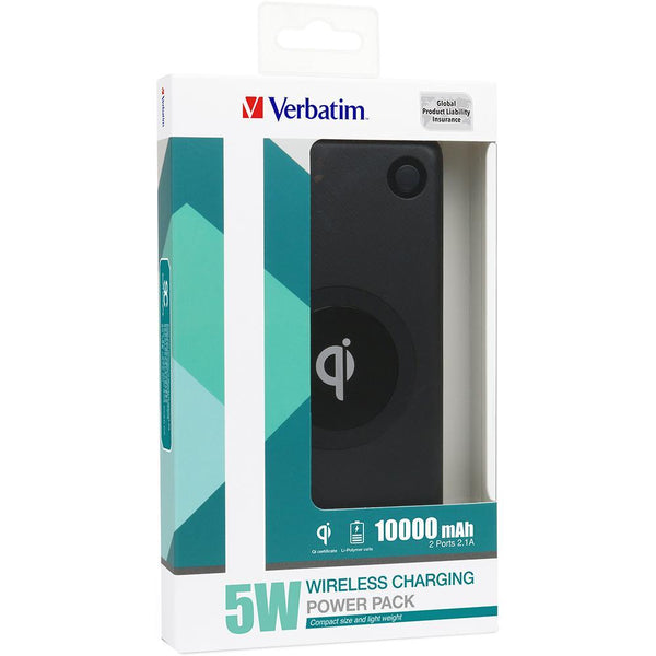 Verbatim Qi 5W Wireless Charging Power Pack 65934 - SuperOffice