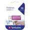 Verbatim Store-N-Go Pinstripe Usb Flash Drive 2.0 16Gb Pink 49067A - SuperOffice