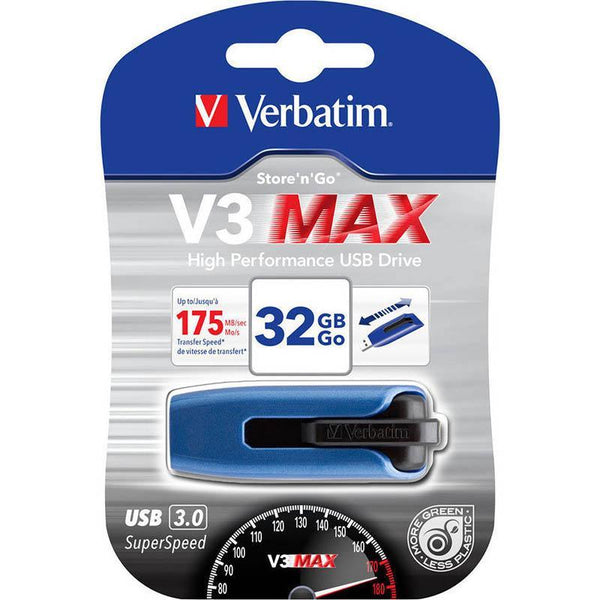 Verbatim Store-N-Go V3 Max Usb Drive 32Gb 49806A - SuperOffice