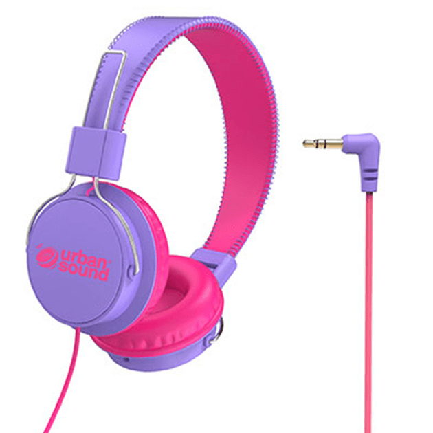 Verbatim Urban Sound Headphones Purple/Pink Kids Volume Limited 65484 - SuperOffice
