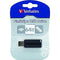 Verbatim Usb Pinstripe Flash Drive 2.0 64Gb Black 49065 - SuperOffice