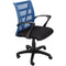 Vienna Mesh Chair Medium Back Blue VIENNABUM - SuperOffice
