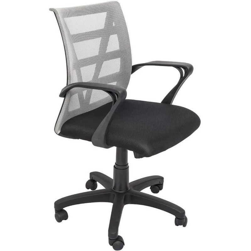 Vienna Mesh Chair Medium Back Silver VIENNASL - SuperOffice