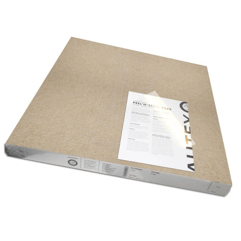 Visionchart Autex Acoustic Fabric Peel N Stick Tiles 600 X 600Mm Sanz Pack 6 QSTSAN - SuperOffice