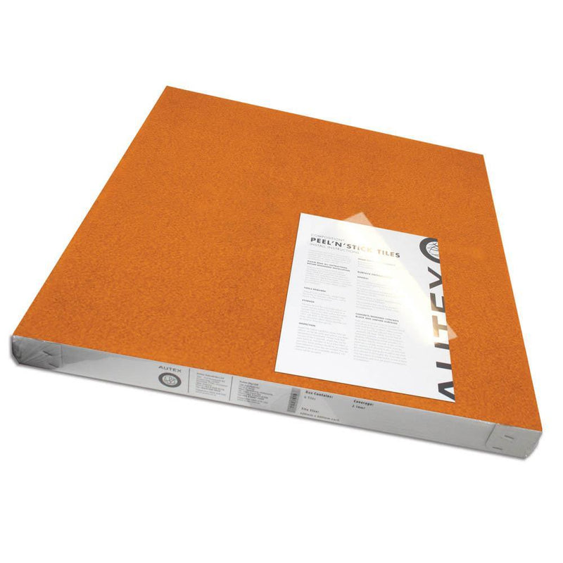 Visionchart Autex Acoustic Fabric Peel N Stick Tiles 600 X 600Mm Simba Pack 6 QSTSIM - SuperOffice