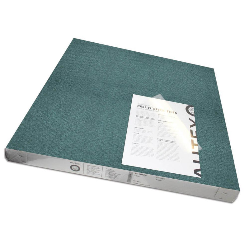 Visionchart Autex Acoustic Fabric Peel N Stick Tiles 600 X 600Mm Spearmint Pack 6 QSTSPE - SuperOffice
