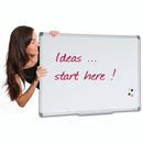 Visionchart Communicate Magnetic Whiteboard 900 X 600Mm VB9060 - SuperOffice