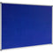 Visionchart Corporate Felt Pinboard Aluminium Frame 1500 X 900Mm Royal Blue VF1590D - SuperOffice