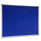 Visionchart Corporate Felt Pinboard Aluminium Frame 1800 X 1200Mm Royal Blue VF1812D - SuperOffice