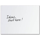 Visionchart Edge Lx7000 Magnetic Powder Coated Whiteboard 900 X 600Mm LX7-9060-MC - SuperOffice