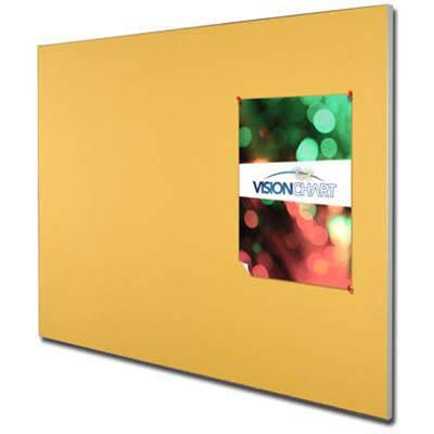 Visionchart Edge Lx7000 Smooth Valour Pinboard 1200 X 1200Mm Aute Fabric LX7-1212-A - SuperOffice