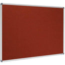 Visionchart Krommenie Pinboard Aluminium Frame 1500 X 900Mm Hot Salsa KR0461-2201 - SuperOffice