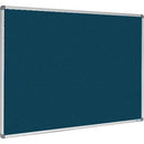 Visionchart Krommenie Pinboard Aluminium Frame 1800 X 1200Mm Blue Berry KR0468-2214 - SuperOffice