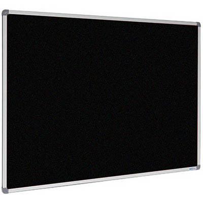 Visionchart Krommenie Pinboard Aluminium Frame 2400 X 1200Mm Black Olive KR0476-2209 - SuperOffice