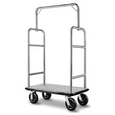 Visionchart Luggage And Garment Trolley Brushed Stainless Steel VG2103 - SuperOffice