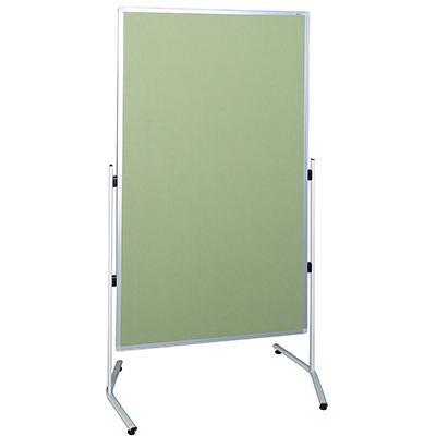 Visionchart Modulo Mobile Pinboard Double Sided 1500 X 1200Mm Lime MPB1512A-1 - SuperOffice