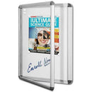 Visionchart Neo Whiteboard Notice Case Hinged Door 2 Lock 900 X 600Mm TX9060 - SuperOffice