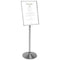 Visionchart Poster Display Stand 3 In 1 Message Area Height Adjustable 500 X 400Mm SWP101A - SuperOffice