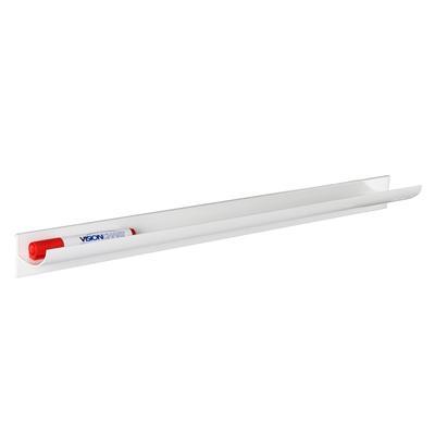 Visionchart Whiteboard Magnetic Pen marker Tray 600mm VRD 1890-PL - SuperOffice