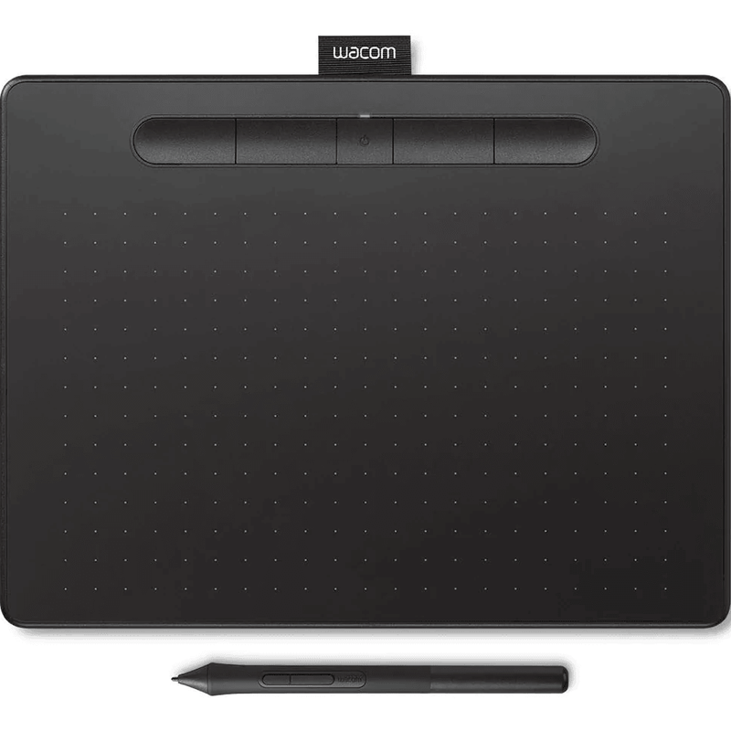 Wacom Intuos Creative Graphics Drawing Tablet Bluetooth Medium w/ Pen CTL-6100WL/K0-C - SuperOffice