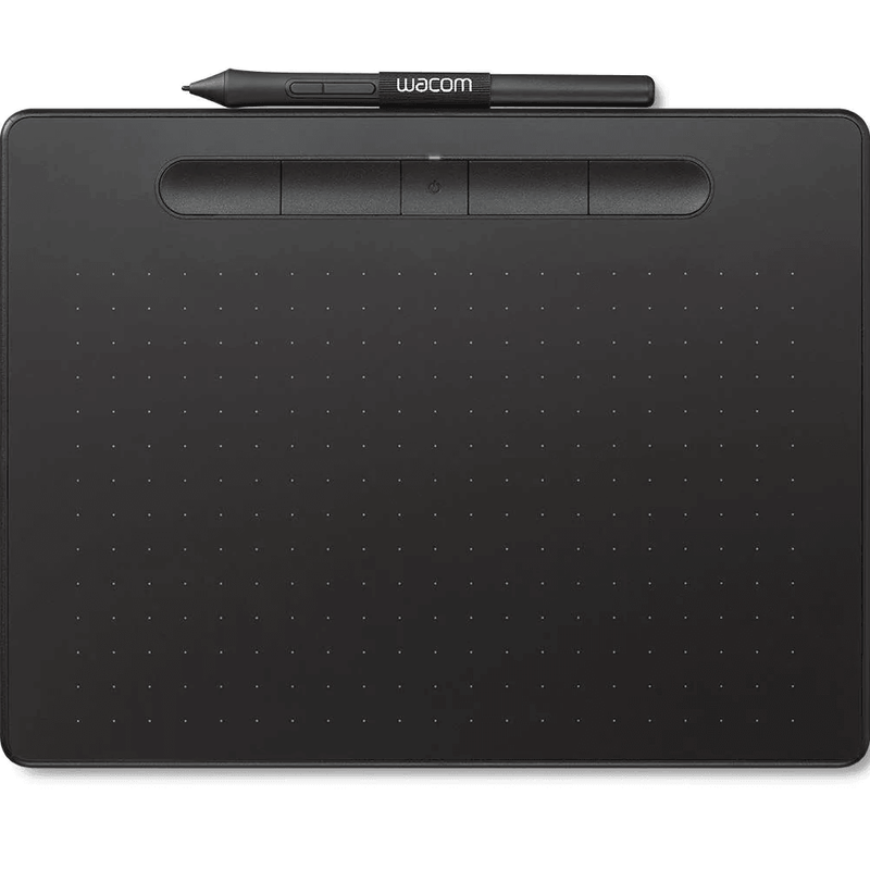 Wacom Intuos Creative Graphics Drawing Tablet Bluetooth Medium w/ Pen CTL-6100WL/K0-C - SuperOffice