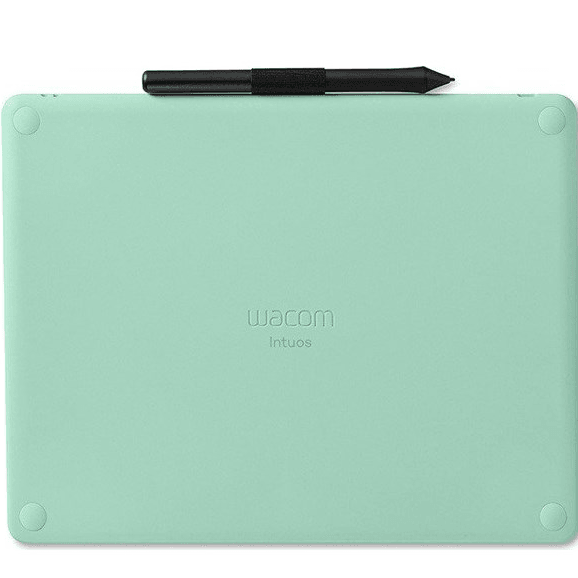 Wacom Intuos Creative Graphics Drawing Tablet Bluetooth Small w/ Pen Pistachio Green CTL-4100WL/E0-C - SuperOffice