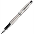 Waterman Expert Fountain Pen Stainless Steel Chrome Trim AP013566P - SuperOffice