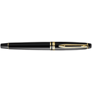 Waterman Expert Rollerball Pen Laquer Black Gold Trim Gift Box S0951680 - SuperOffice