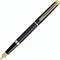 Waterman Hemisphere Fountain Pen Matte Black Medium Nib Gold Trim S20102010 - SuperOffice
