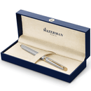 Waterman Hemisphere Rollerball Pen Stainless Steel Gold Trim Gift Box S20102002 or S0920350 - SuperOffice