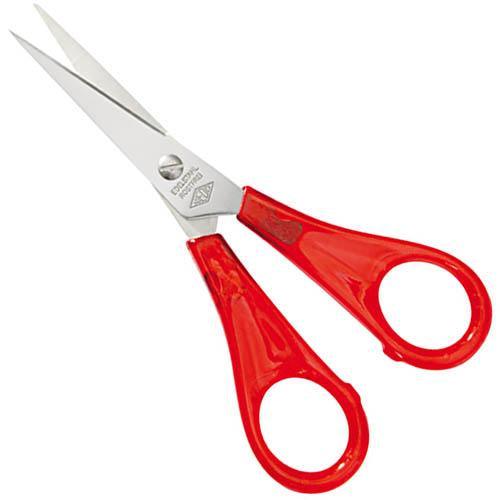 Wedo School Scissor Stainless Steel Pointed Tip With Coloured Abs Handle 127Mm 7772 - SuperOffice