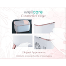 Wellcare Make Up Cosmetic Fridge 6 Litre 330x254x191mm HTF502 - SuperOffice